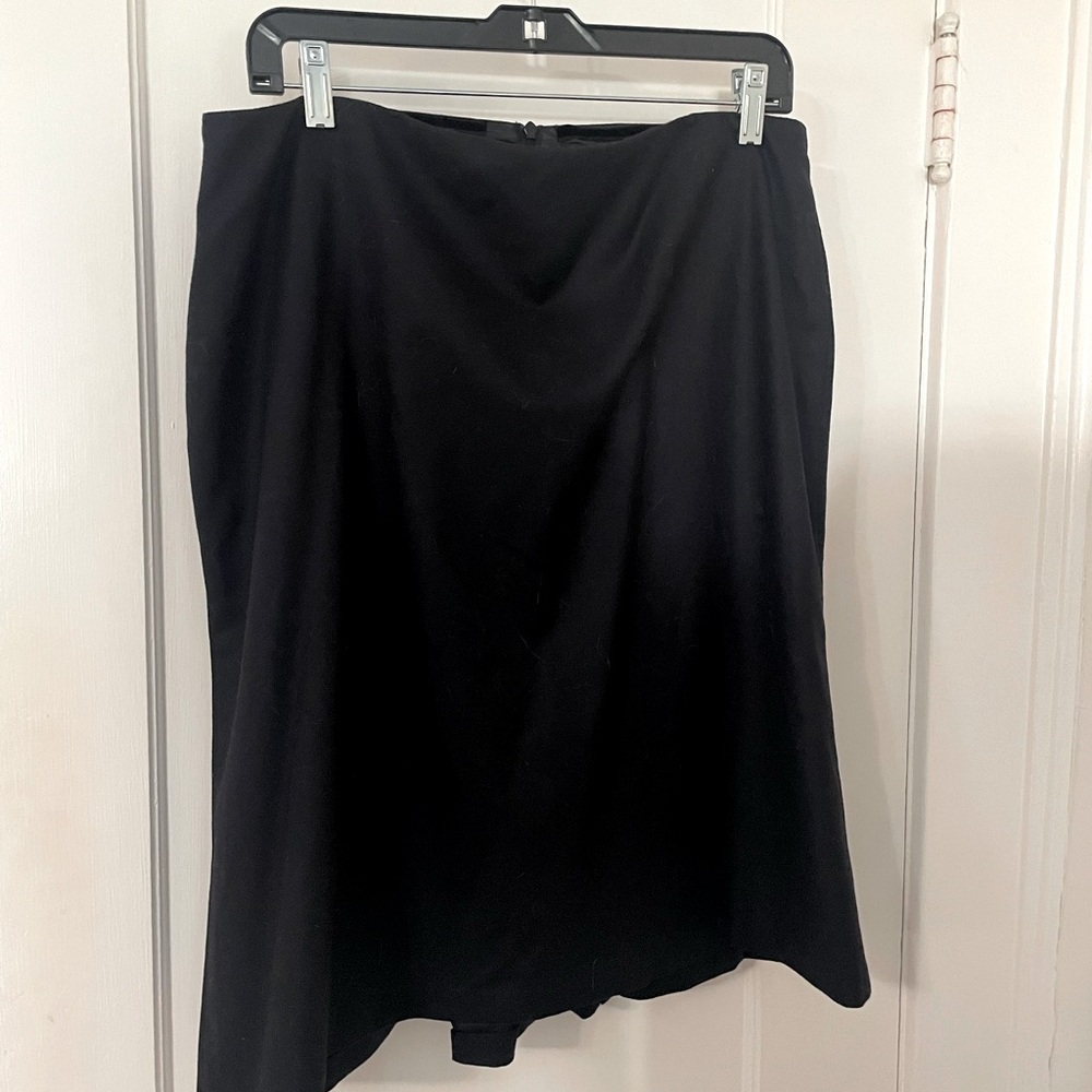 Dark navy Jill Sander skirt